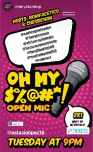 Oh My Stand Up! Open Mic