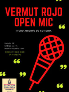 Vermut Rojo Open Mic