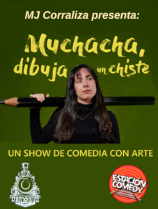 MJ Corraliza Dibuja un Chiste Un show se comedia con Art
