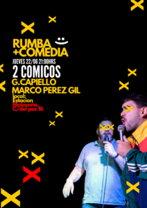 Rumba y Comedia a la Estación Malasaña