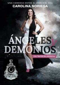 Carolina Noriega presenta Ángeles y Demonios, un show de monólogos que te sacará de dudas, donde se entremezcla la risa y la reflexión, el bien y el mal, la cabeza y el corazón.