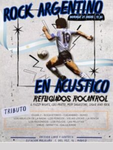 Los Reyes nos traen un acústico de Rock Argentino con amigos para el próximo 21 de enero a las 19 hs en @estacionpez16 Entrada libre! Nos vemos, nos escuchamos!