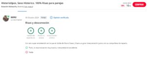 Histeriotipos, Sexo Histerico. 100% Risas para parejas