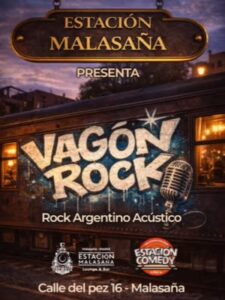 Evento de rock argentino acústico