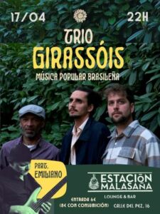 Trio Girassois Música Popular Brasileña